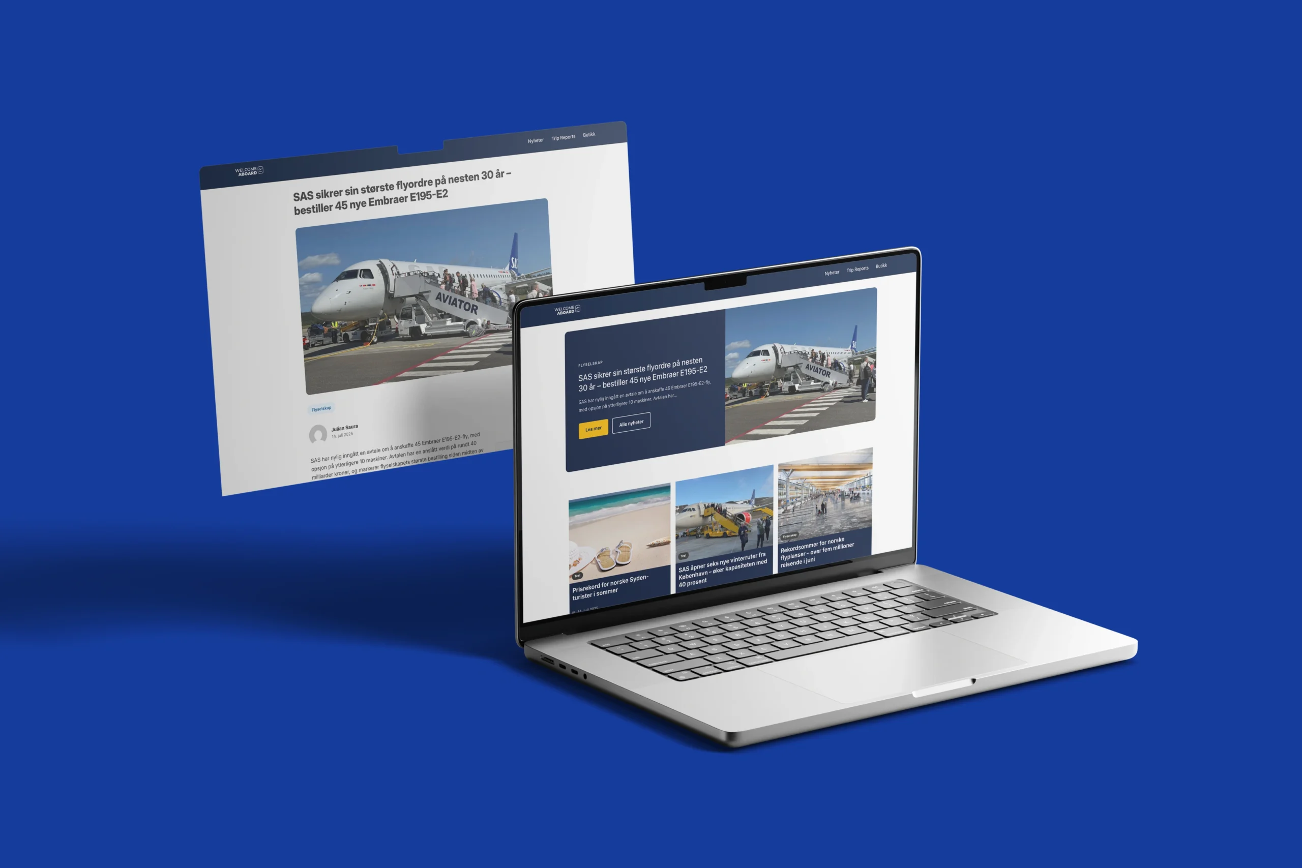 Prosjektbilde for Welcome Aboard